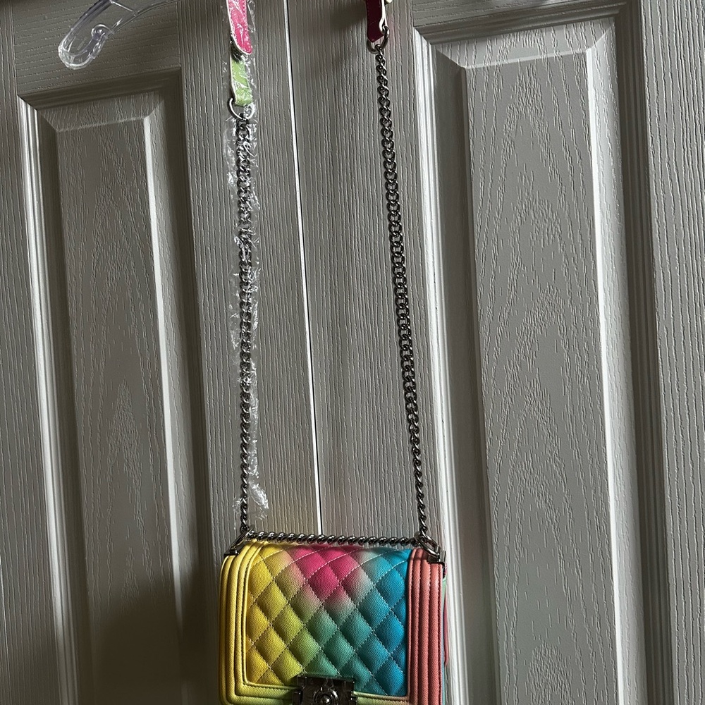 Hot Item!! three pockets inside beautiful color never used PU material - Picture 3 of 5